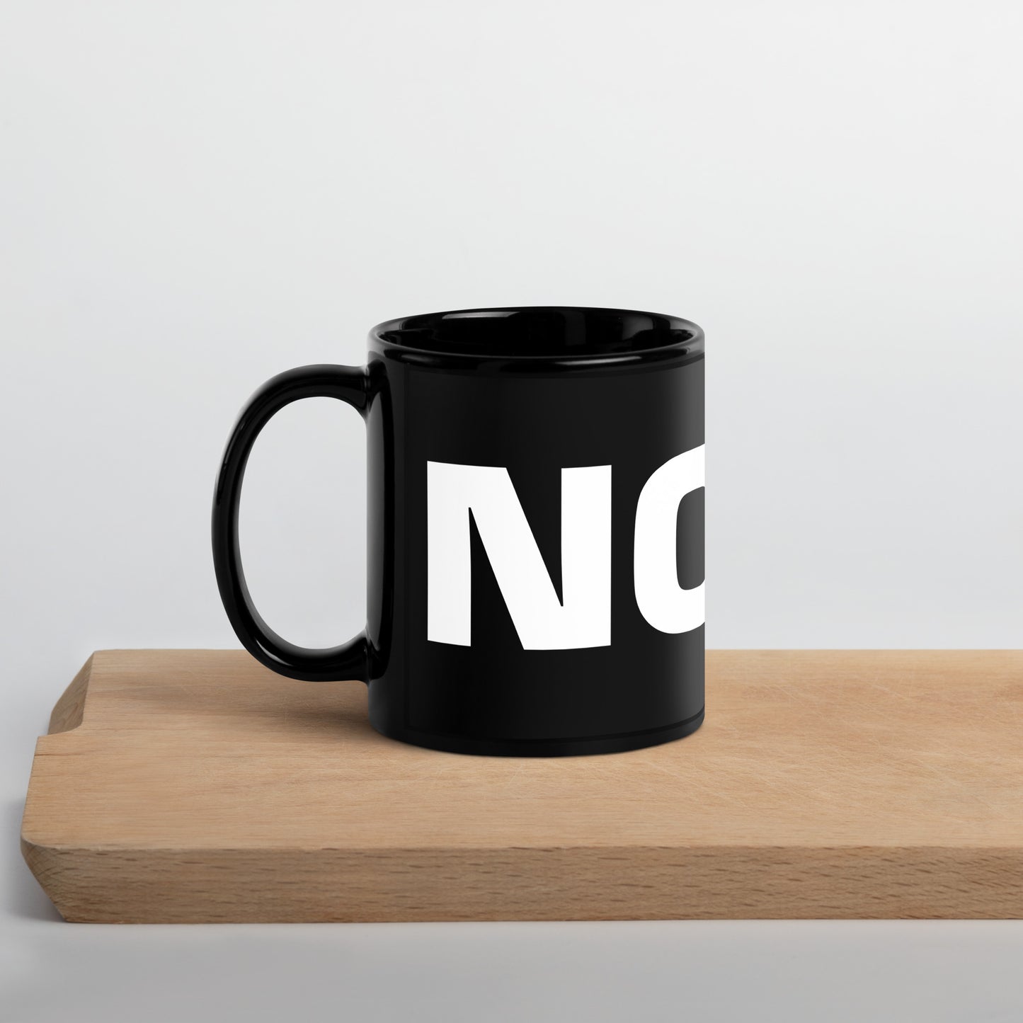 Black Glossy Mug